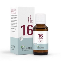 BIOCHEMIE Pflüger 16 Lithium chloratum D 12 Glob. - 15g