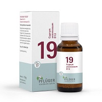 BIOCHEMIE Pflüger 19 Cuprum arsenicosum D 12 Glob. - 15g