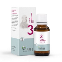 BIOCHEMIE Pflüger 3 Ferrum phosphoricum D 12 Glob. - 15g