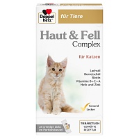 DOPPELHERZ für Tiere Haut&Fell Compl.Port.B.f.Kat. - 25St