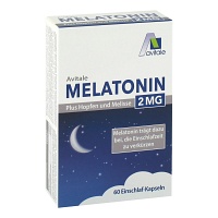 MELATONIN 2 mg plus Hopfen und Melisse Kapseln - 60St