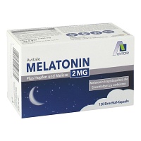 MELATONIN 2 mg plus Hopfen und Melisse Kapseln - 120St