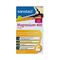 SANOTACT Magnesium 400 PUR Kautabletten - 30St