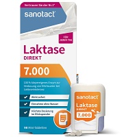 SANOTACT Laktase 7.000 FCC Mini-Tabletten - 90St