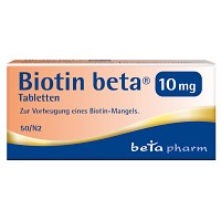 BIOTIN BETA 10 mg Tabletten - 50St