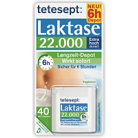 TETESEPT Langzeit Laktase 22.000 Tabletten - 40St
