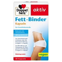 DOPPELHERZ Fett-Binder Kapseln - 40St