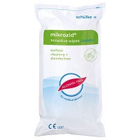 MIKROZID sensitive wipes Jumbo Des.MP+Flä.Ref.Btl. - 200St
