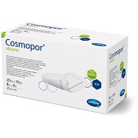 COSMOPOR silicone Wundverband 10x20 cm - 25St