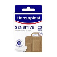HANSAPLAST Sensitive Pflasterstrips hautton medium - 20St