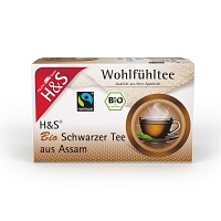 H&S Bio Schwarzer Tee aus Assam Filterbeutel - 20X1.80g
