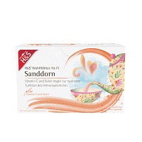 H&S Sanddorn m.Vitamin C und Selen Filterbeutel - 20X2.5g