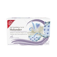 H&S Holunder m.Vitamin C und Zink Filterbeutel - 20X2.5g