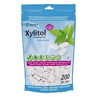 MIRADENT Xylitol Chewing Gum Minze Refill - 200St