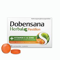 DOBENSANA Herbal Honiggeschm.Vit.C & Zink Pastil. - 36St