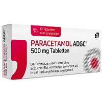 PARACETAMOL ADGC 500 mg Tabletten - 10St
