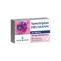 SUMATRIPTAN HEUMANN bei Migräne 50 mg Filmtabl. - 2St
