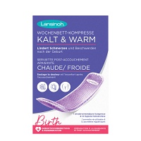 LANSINOH Wochenbett-Kompresse kalt & warm - 1St