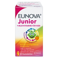 EUNOVA Junior Kautabletten m.Orangengeschmack - 30St