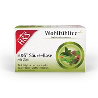 H&S Säure-Base m.Zink Filterbeutel - 20X2.0g