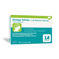 GINKGO BILOBA-1A Pharma 120 mg Filmtabletten - 30St