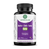 VIRISOLIS Biotin-Zink-Selen FORTE 12-Mon.vegan Tab - 365St