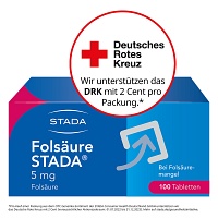 FOLSÄURE STADA 5 mg Tabletten - 100St