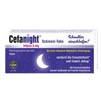 CEFANIGHT intens 2 mg Schmelz-Tabs - 60St