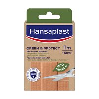 HANSAPLAST Green & Protect Pflaster 6 cmx1 m - 1St