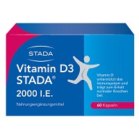 VITAMIN D3 STADA 2000 I.E. Kapseln - 60St