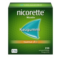 NICORETTE Kaugummi 2 mg freshfruit - 210St