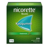 NICORETTE Kaugummi 2 mg freshmint - 210St