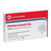 PFEFFERMINZÖL AL 182 mg magensaftres.Weichkapseln - 30St