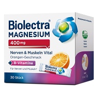 BIOLECTRA Magnesium 400 mg Nerven & Muskeln Vital - 30St