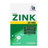 ZINK 25 mg Tabletten - 120St