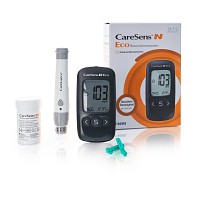 CARESENS N Eco Blutzuckermessgerät Set - 1P