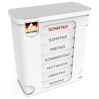 KERPERS Pillendose 7-Tage weiß - 1St