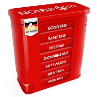 KERPERS Pillendose 7-Tage rot - 1St