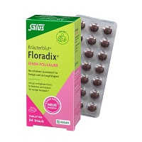 FLORADIX Eisen Folsäure Tabletten - 84St