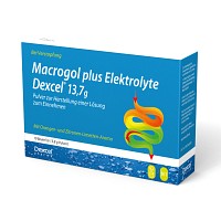 MACROGOL plus Elektrolyte Dexcel 13,7 g PLE - 10St