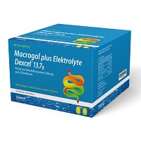 MACROGOL plus Elektrolyte Dexcel 13,7 g PLE - 50St