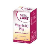 META-CARE Vitamin D3 Plus 10.000 I.E + 80 µg K2 - 60St