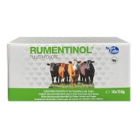 RUMENTINOL Pulver f.Rinder/Schafe/Ziegen - 10X110g