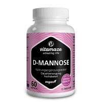 D-MANNOSE HOCHDOSIERT vegan Kapseln - 60St