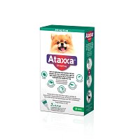 ATAXXA 200mg/40mg Lsg.z.Auftropfen f.Hunde bis 4kg - 3St