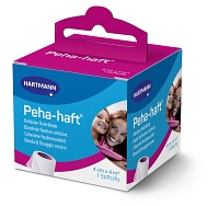 PEHA-HAFT Fixierbinde 4 cmx4 m - 1St