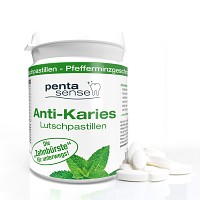 PENTA-SENSE Anti-Karies Lutschpast.Pfefferminz - 30St