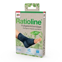 RATIOLINE Fußgelenkbandage Gr.M - 1St