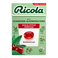 RICOLA o.Z.Box Eukalyptus Kirsche Bonbons - 50g