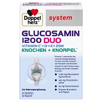 DOPPELHERZ Glucosamin 1200 Duo system Kombipackung - 60St